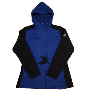 Zeroxposur Blue & Black Hooded Jacket